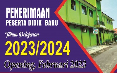 PENERIMAAN PESERTA DIDIK BARU TAHUN PELAJARAN 2023/2024
